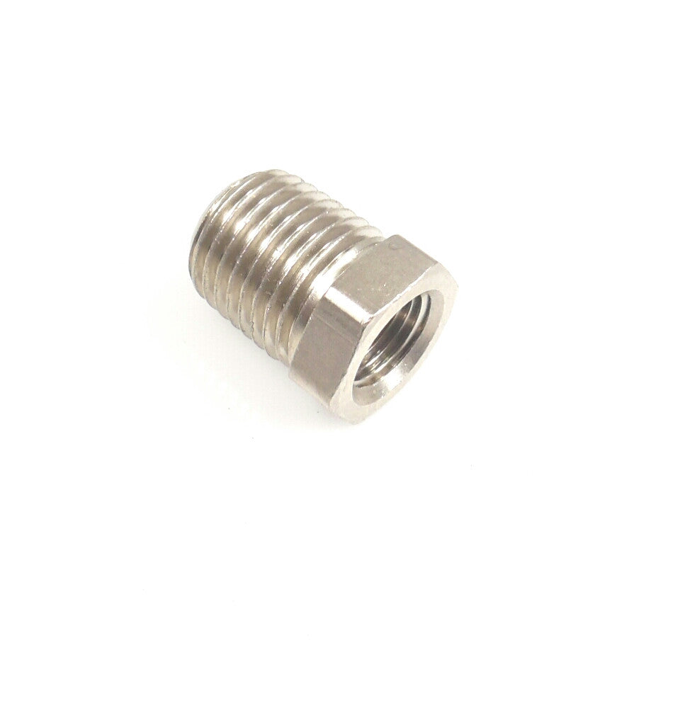 1/8 NPT Female to 1/4 NPT Male Bushing - Finish:Nickel - 1/4 NPT - Air Fittings - Palmers Pursuit Shop