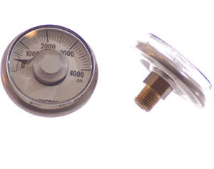 Ashcroft Gauge - :0-4000 PSI - Industrial - Palmers Pursuit Shop - Palmers Pursuit Shop