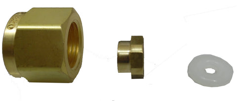 320 CGA Female to 1/8 NPT Female Adapter Regulator Inlet Nipple - Adapters - Air Fittings - Palmers Pursuit Shop