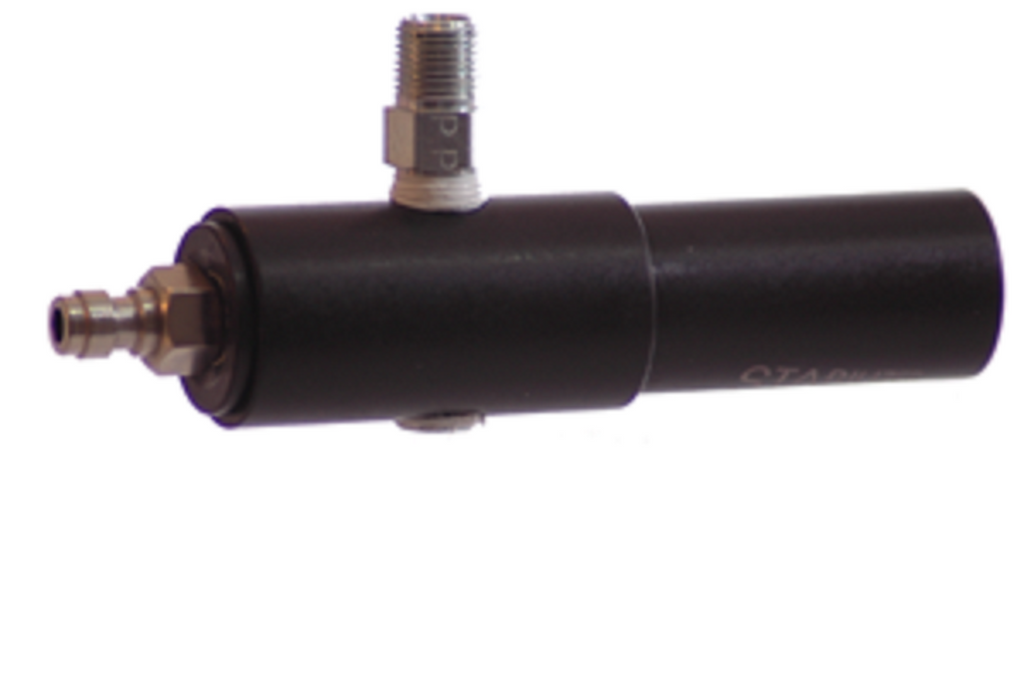 Sideline Stabilizer Co2 Air Pneumatic Regulator up to 4500 psi input Adjustable 0-700 psi output. Input: 1/8" npt male disconnect nipple - Regulators - Palmers Pursuit Shop - Palmers Pursuit Shop
