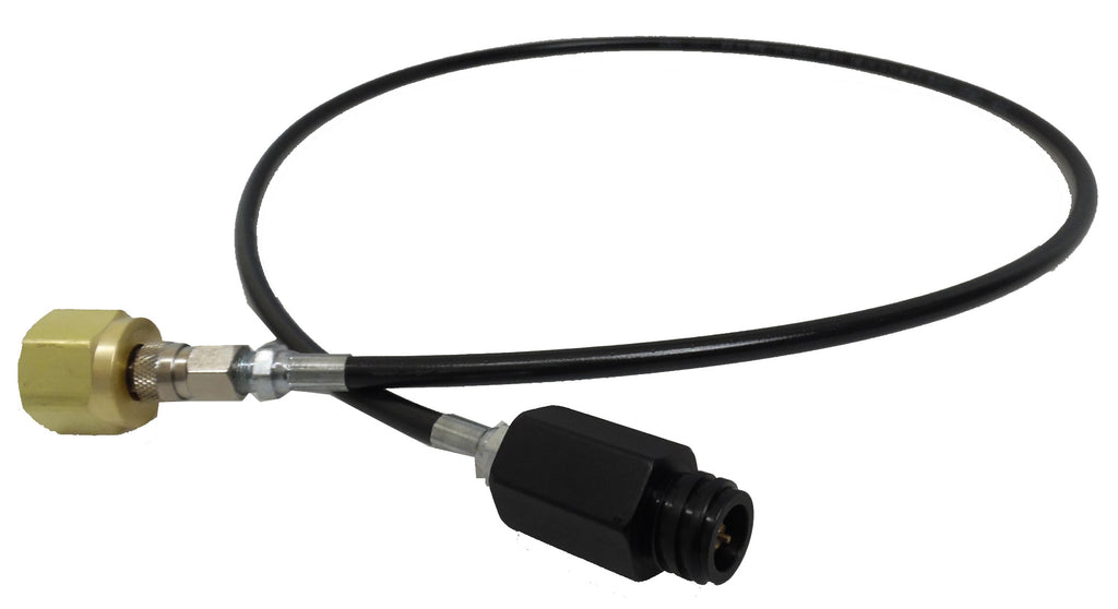Soda Maker to Large external CO2 Tank (CGA 320 Valve ) 4' Hose with Quick Disconnect - Soda - Palmers Pursuit Shop - Palmers Pursuit Shop