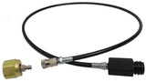 Soda Maker to  Large external CO2 Tank (CGA 320 Valve )  4' Hose with Quick Disconnect - Soda - Palmers Pursuit Shop - Palmers Pursuit Shop