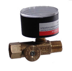 Flow Restricter with Gauge