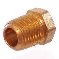 1/8 NPT Female to 1/4 NPT Male Brass Bushing