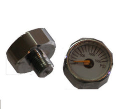 Mini Gauge,  3/4 hex dial face