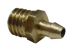 10-32 -1/16" Brass Rock Barb with Oversized  port