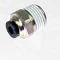 1/8 NPT Male to 1/8 OD tube, Push connect - Push Connect Tube Fittings - Air Fittings - Palmers Pursuit Shop