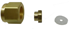320 CGA Female to 1/8 NPT Female Adapter Regulator Inlet Nipple