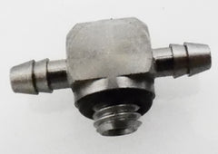 10-32 to 3/32 Barbed Tee